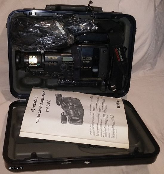 Hitachi VM-S83E video camera vintage RARITATE