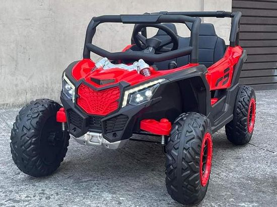 UTV electric pentru copii,   Kinderauto Warrior 4x 35W,   12V 7Ah,   RED