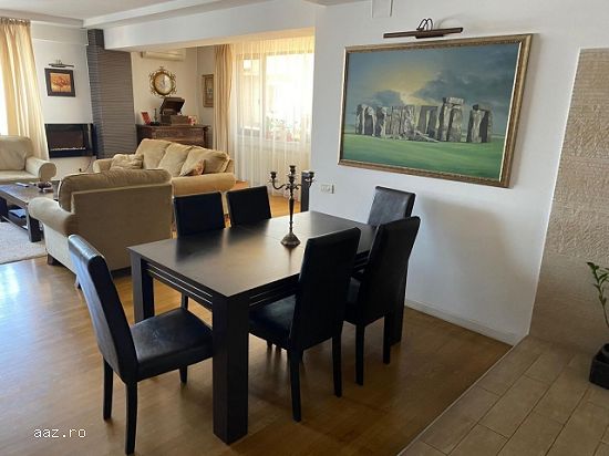 Inchiriez apartament 4 camere,   decomandat,    200mp,   Aviatorilor,    2.300euro