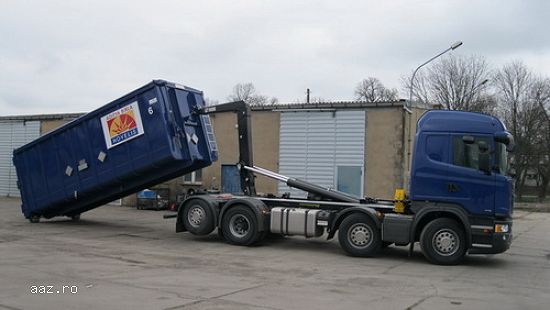 Inchiriez camion cu abroll-kipper