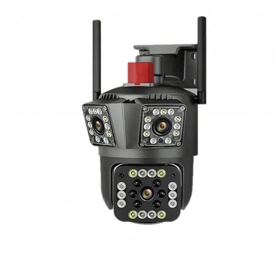 Camera Supraveghere Tripla 4G exterior 12mp