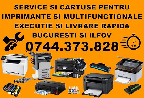 Reparații imprimante și consumabile – Service rapid București,   Ilfov.....