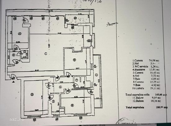 Apartament de lux,    4 camere,    188mp,    Cartier Primaverii,    1.750.000euro