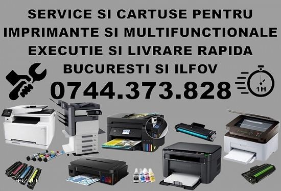 Reparații imprimante și consumabile – Service rapid București,   Ilfov