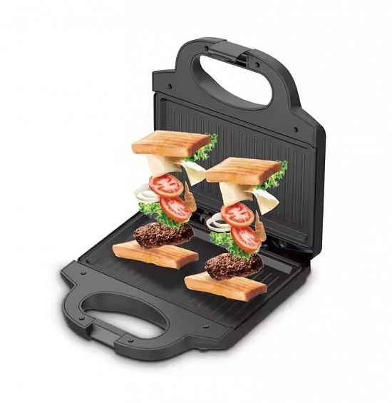 Sandwich Maker & Grill Raf R547T ,    2 în 1,    850W,    Plăci Antiaderente,    Design Compact,  