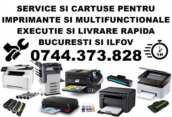 Reparații imprimante și copiatoare – Service rapid București,   Ilfov