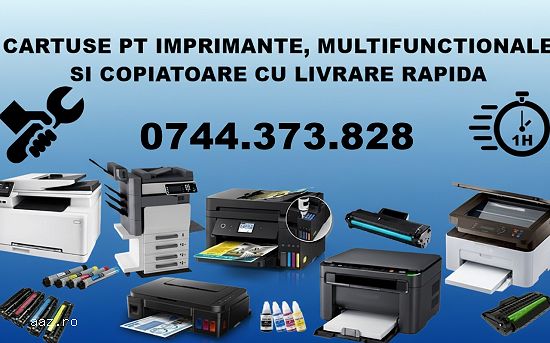 Reparatii imprimante si copiatoare cu livrare cartuse in Bucuresti si Ilfov urgent   .. !