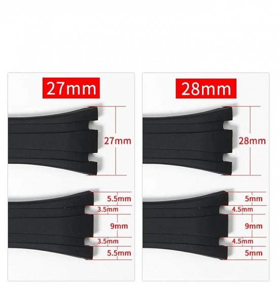 curea ceas Audemars Piguet,    neagra din silicon.Tel.0764.533.165.