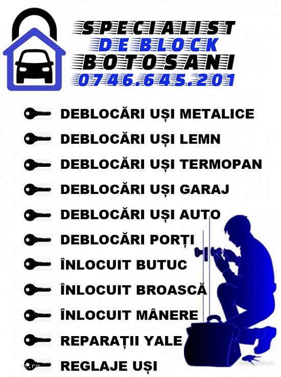Deblocări uși / uși auto