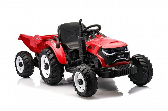 Tractoras electric Kinderauto 1804 2x45W 12V remorca basculabila