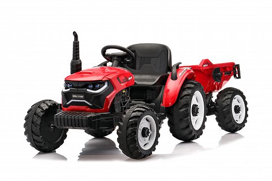 Tractoras electric Kinderauto 1804 2x45W 12V remorca basculabila