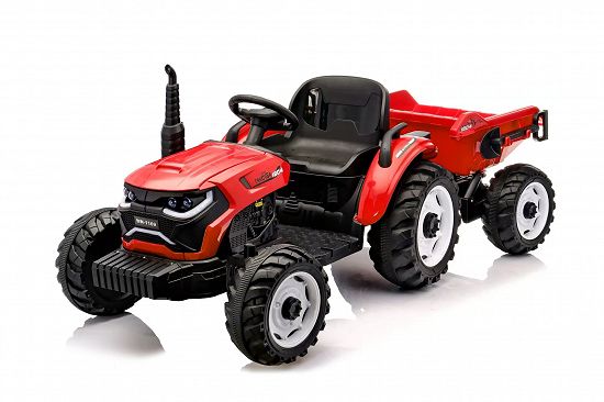 Tractoras electric Kinderauto 1804 2x45W 12V remorca basculabila
