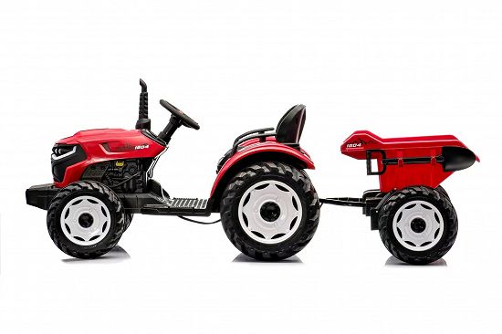 Tractoras electric Kinderauto 1804 2x45W 12V remorca basculabila