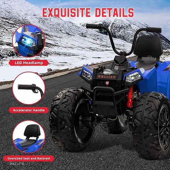 ATV electric Kinderauto MonsterQuad,    4x 100W,    24V 14Ah, 