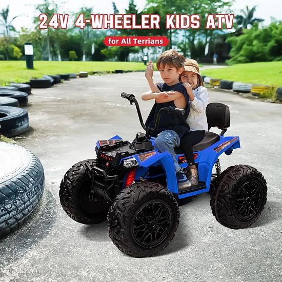 ATV electric Kinderauto MonsterQuad,    4x 100W,    24V 14Ah, 