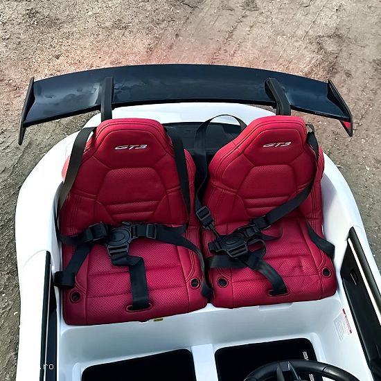 Masinuta electrica pentru 2 copii,    Porsche 911 GT3,    320W,    24V 14Ah