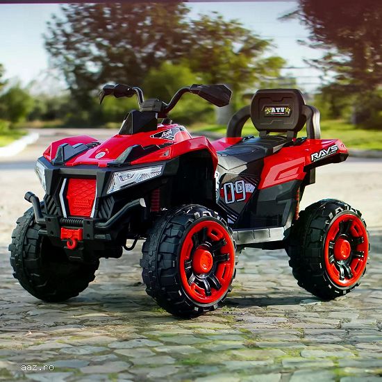 ATV electric pt. 2 copii 4x4 Kinderauto SuperOffroad V2,   4x45W 12V