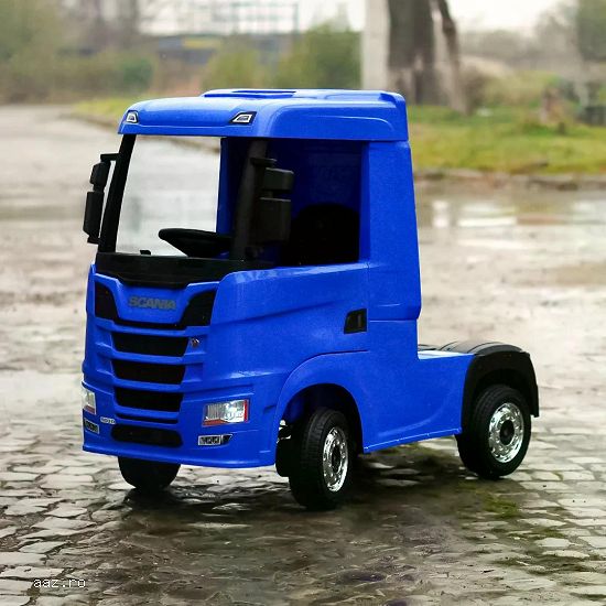 Camion electric pt. copii SCANIA R-SERIES 4x45W 12V 14Ah