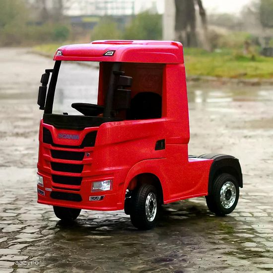Camion electric pt. copii SCANIA R-SERIES 4x45W 12V 14Ah