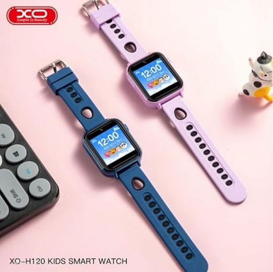 SmartWatch pentru Copii,  XO H120,  Aplicatii multiple,  450mAh Memorie 32Mb RAM,  Violet