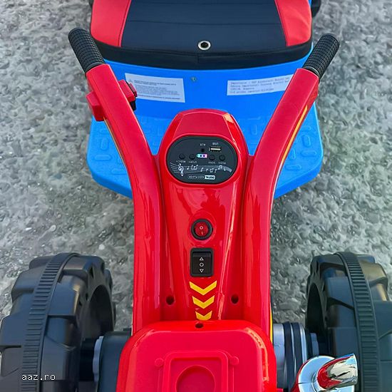 Motocultor electric pentru copii,   Kinderauto BJLW1288 2x35W 12V RC