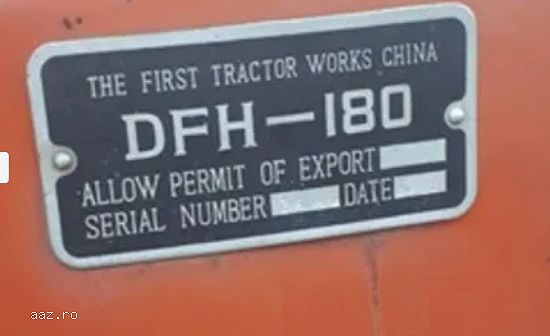 Electromotor Nou cu Reductor YTO 180 DFH LUZHONG Tractor Chinezesc
