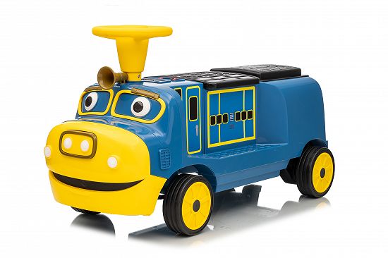 Trenulet electric pentru 2 copii CHUGGINGTON,    2x45W 12V, 