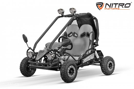 Buggy electric pentru 2 copii NITRO Gokart Hunt 650W 36V 20Ah