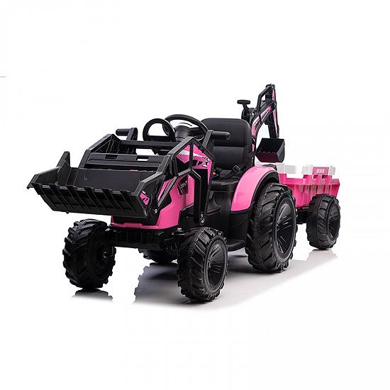 Tractor electric Kinderauto 720-T,   2x 45W 12V,   cupa si incarcator