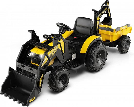Tractor electric Kinderauto 720-T,   2x 45W 12V,   cupa si incarcator