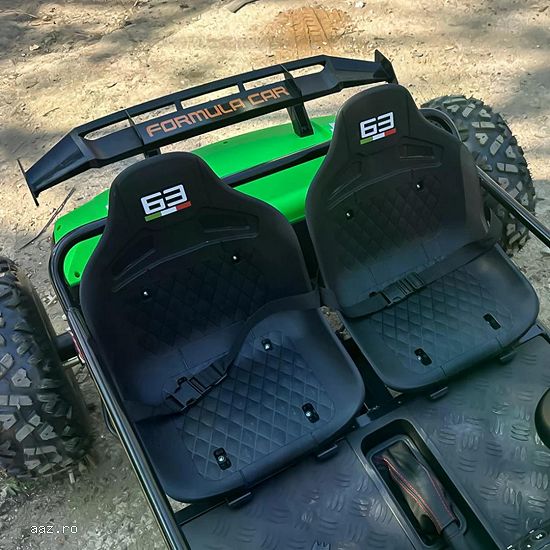 Buggy electric Kinderauto General,     800W 48V 20Ah,     roti gonflabile