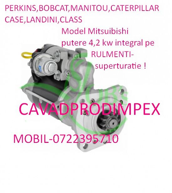 Electromotor ptr motorizari  Perkins 1104D-E44 iskra-mitsubishi