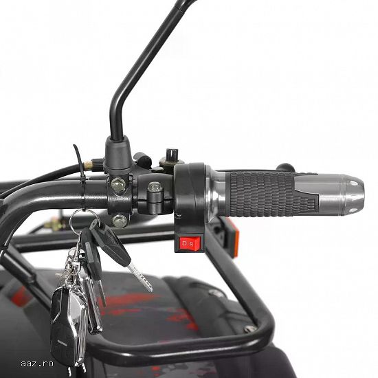 ATV electric Hecht Huron Army XXL 2200W 72V 52Ah cu diferential,    roti 10 inch