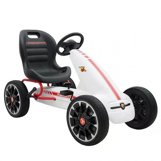 Kart cu pedale,    pentru copii,    de la Fiat Abarth,    cu roti moi, 
