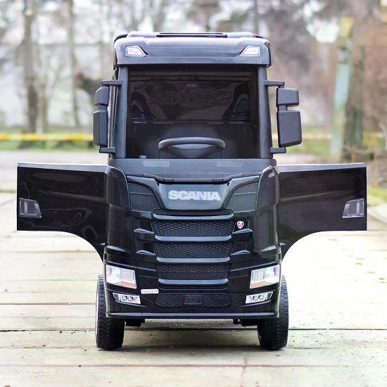 Camion electric pt. copii SCANIA R-SERIES 4x4,   180W,   12V 14Ah