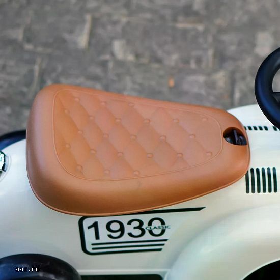Premergator fara pedale,   Kinderauto Retro Baby Car cu roti moi
