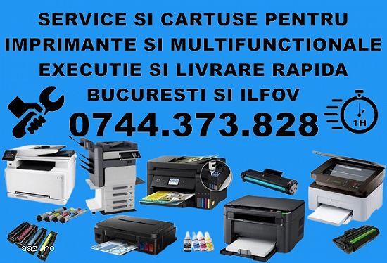 Service imprimante si copiatoare in Bucuresti si Ilfov .!. .