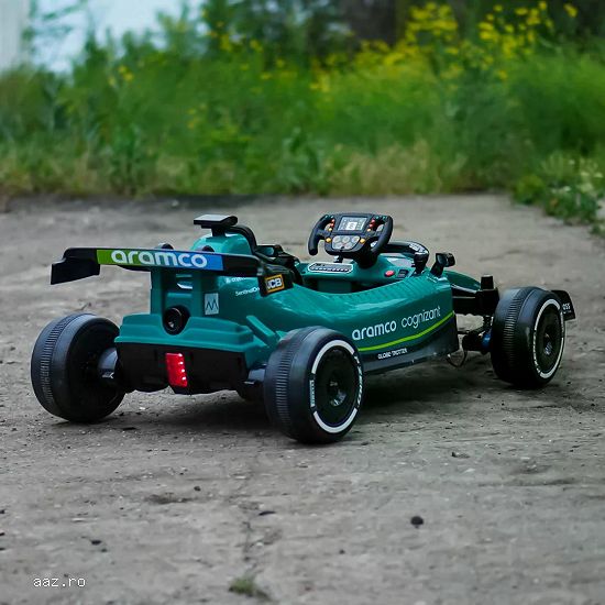 Masinuta electrica pentru copii Formula 1 Aston Martin,    160W,    24V 5Ah
