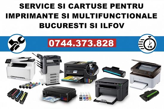 Service imprimantein Bucuresti si Ilfov .!. .