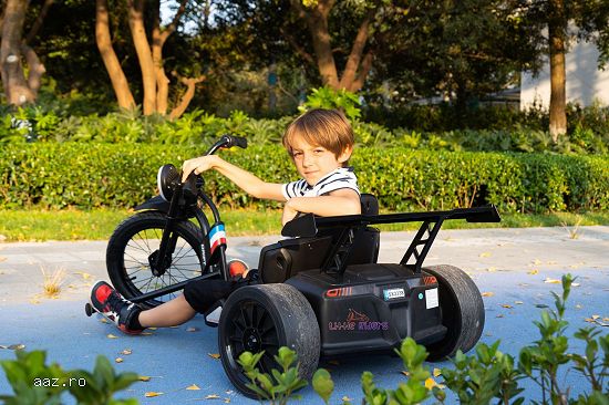 Tricicleta electrica cu functie Drift,   Kinderauto BJSX2338,   2x 250W