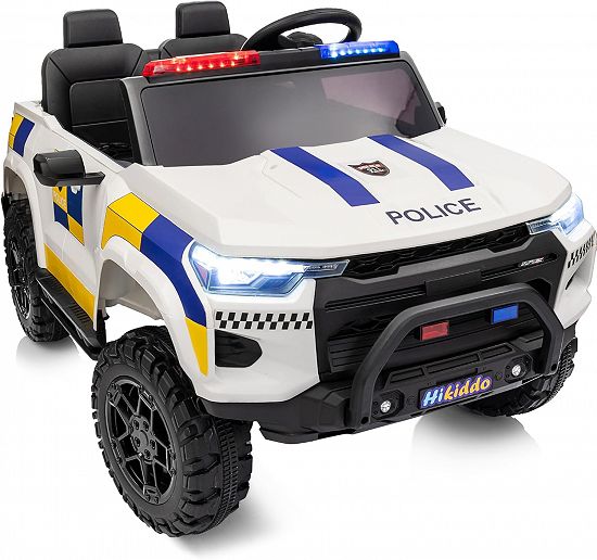 Masinuta electrica pt 2 copii Kinderauto Police Patrol 4x200w,   24V