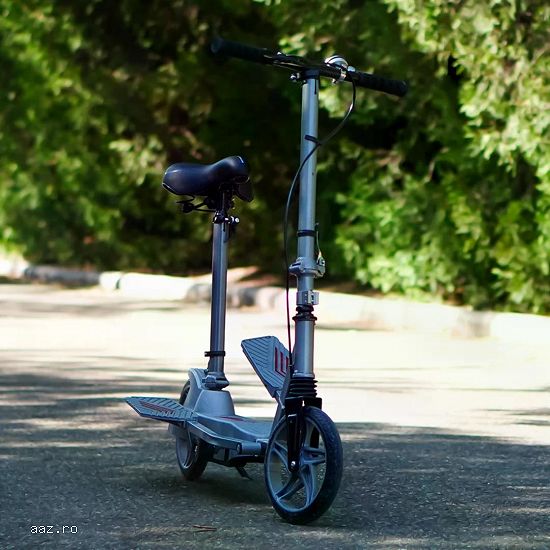 Trotineta Kinderauto Pegasus,    cu pedale si scaun,    reglabila,    pliabila