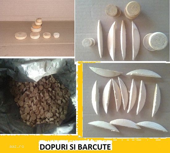 Barcute si dopuri din lemn