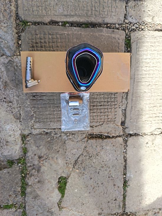 Toba  SPORT  MOTO  /  ATV  AKRAPOVIC BLUE FLAME ! NOU