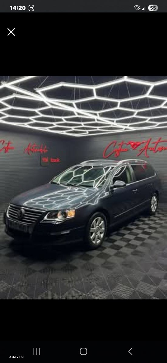 Vw passat automat 2.0diesel 140cp automat acte la zi fiscal