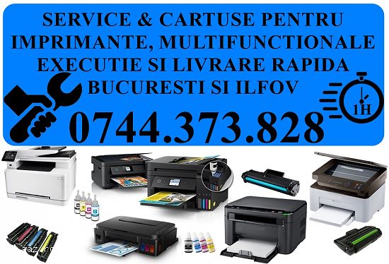 Rapid reparatii imprimante,   multifunctionale,   copiatoare in Bucuresti si Ilfov !