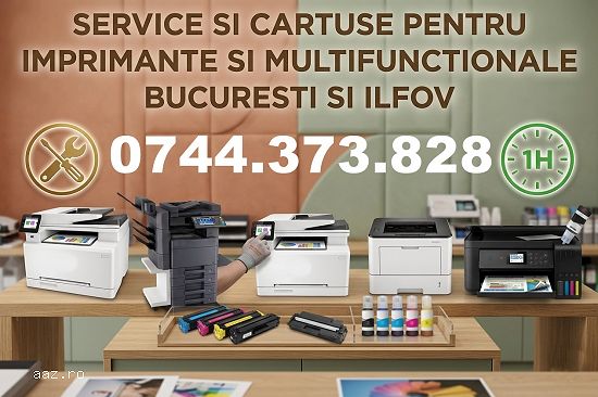 Reparatii imprimanta la sediul societatii dvs. in Bucuresti si Ilfov.