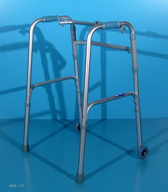 Cadru pentru mers cu 2 roti din aluminiu