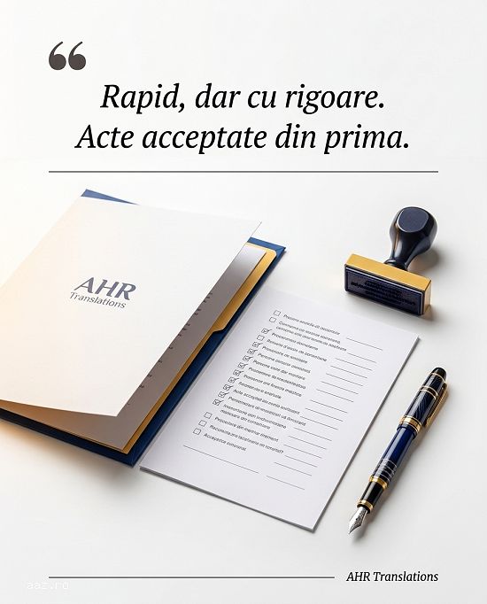 Traducere autorizata si Legalizare notarială = Da. Rapid