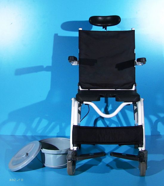 Scaun pentru WC si baie din aluminiu  Dietz